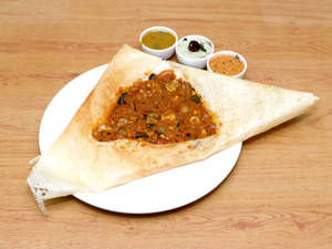 Mushroom masala dosa                                                                                  