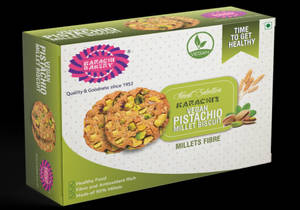Karachi Vegan Pistachio Millet Biscuit
