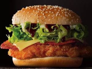 Chicken Panko Burger