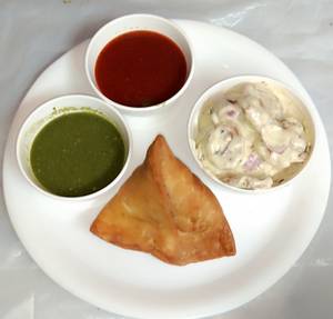 Malai Chaap Samosa