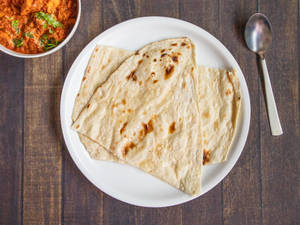 Butter Naan + Paneer Butter Masala