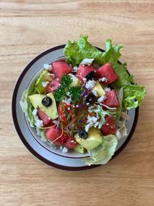 Watermelon & Avocado Salad