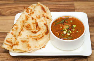 Parotta (2) + Half Pepper Chicken  Gravy