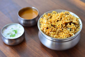 Biryani Rice (Basmati Rice) (No Chicken Piece )