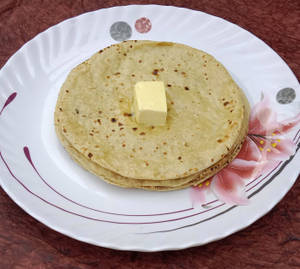 Tawa Roti With Butter