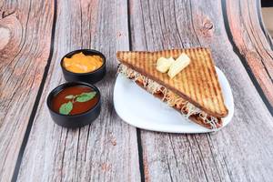 Paneer Chipotle Cheese Grilled Sandwich