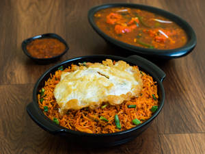 Chicken Triple Schezwan Fried Rice