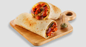 Whole Wheat Chicken Tikka Wrap