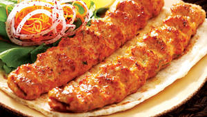 B9 Achari Chicken Seekh Kebab ( 6 Pcs )