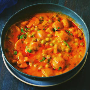 Mushroon Mutter Makhani