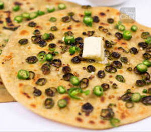 Green Chilli Parantha
