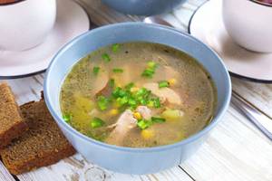 Smoked Chicken Soup