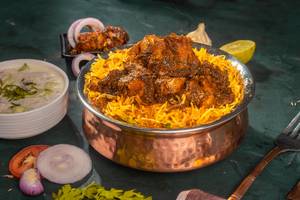 Gongura Mamsam Biryani (serves 2)