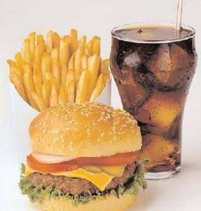 Grilled Chicken Patty Burger Meal Combo