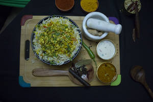 Rasavid Special Paneer Burjia Dum Biryani