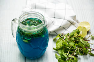 Cool Blue Mojito
