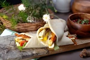 Cottage Cheese Shawarma Roll