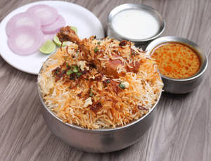 Hyderabadi Chicken Biriyani