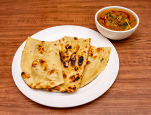 Chicken Naan with Gravy