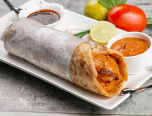 Butter Chicken Roll                                                                