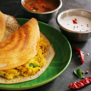 Onion Masala Dosa