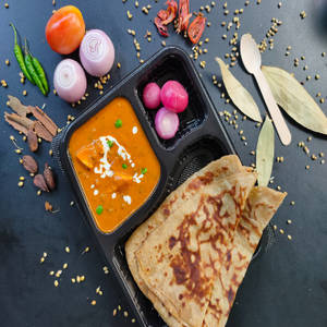 Paneer Mattar Kasuri & Choice Of Bread