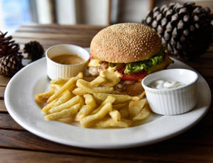 Rocky Mountain Chicken Burger