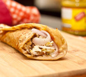 Egg Paneer Cheese Roll