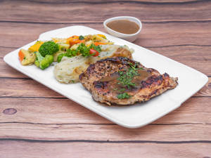 Chicken Steak With Veggies