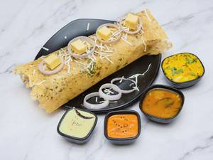 Rava Onion Butter Cheese Masala Dosa