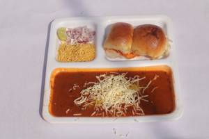 Cheese Pav Bhaji  
