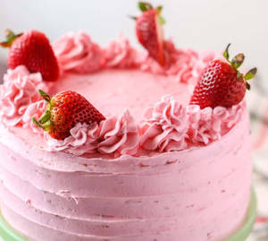 Strawberry Cake [1 Pound]