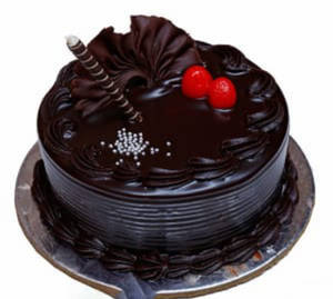 Brownie Dark Chocolate Cake