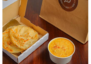 Parotta And Egg Kolambhu Combo