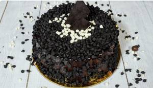 Eggless Death By Choco Chips Cake[500gm]