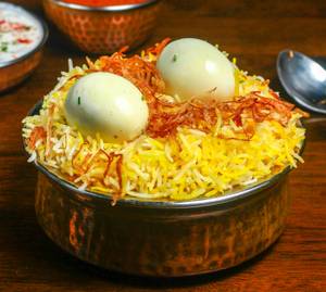 Lucknowi Egg Dum Biryani