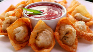 Chicken Fried Wontons