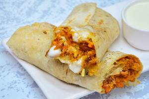Chicken Shawarma With Salad