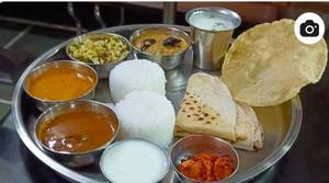 Veg South India Thali (serves 1)