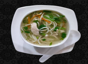 Noodles Soup Chicken