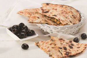 Olive Cheese Naan
