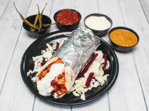 Chicken Schezwan Shawarma