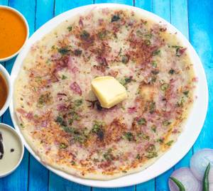Butter Onion Uttapam