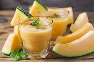 Musk melon juice