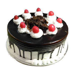 Eggless Black Forest Cake