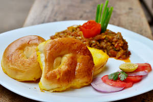 Semi Special Pav Bhaji (2 Pav's)