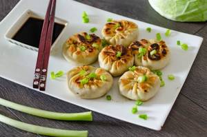 Chicken Pan Fried Momos