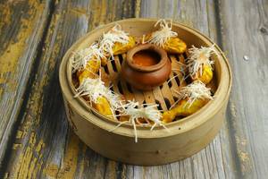 Chicken Afghani Peri Peri Cheese Momos