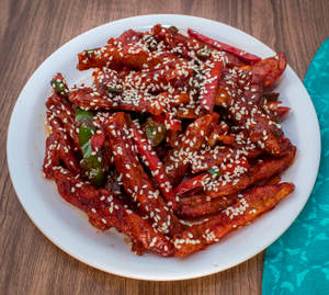Honey Chilli Potato