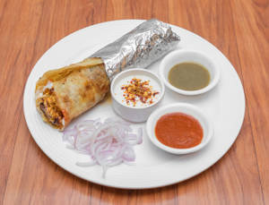 Hariyali Malai Paneer Roll 